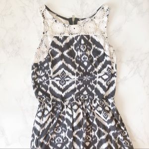 Ikat Fit And Flare Dress XS